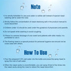 Professional Nasal Irrigator & Nose Wash Bottle — Rhinitis & Allergy Relief