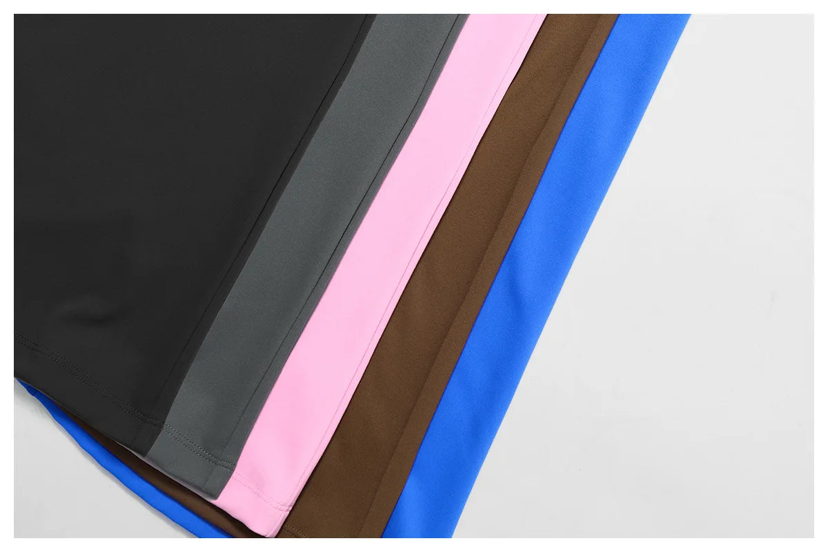 High Waist Flare Leggings — Nylon & Spandex