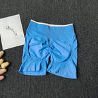 Seamless Yoga Bra & Shorts Set — Polyester