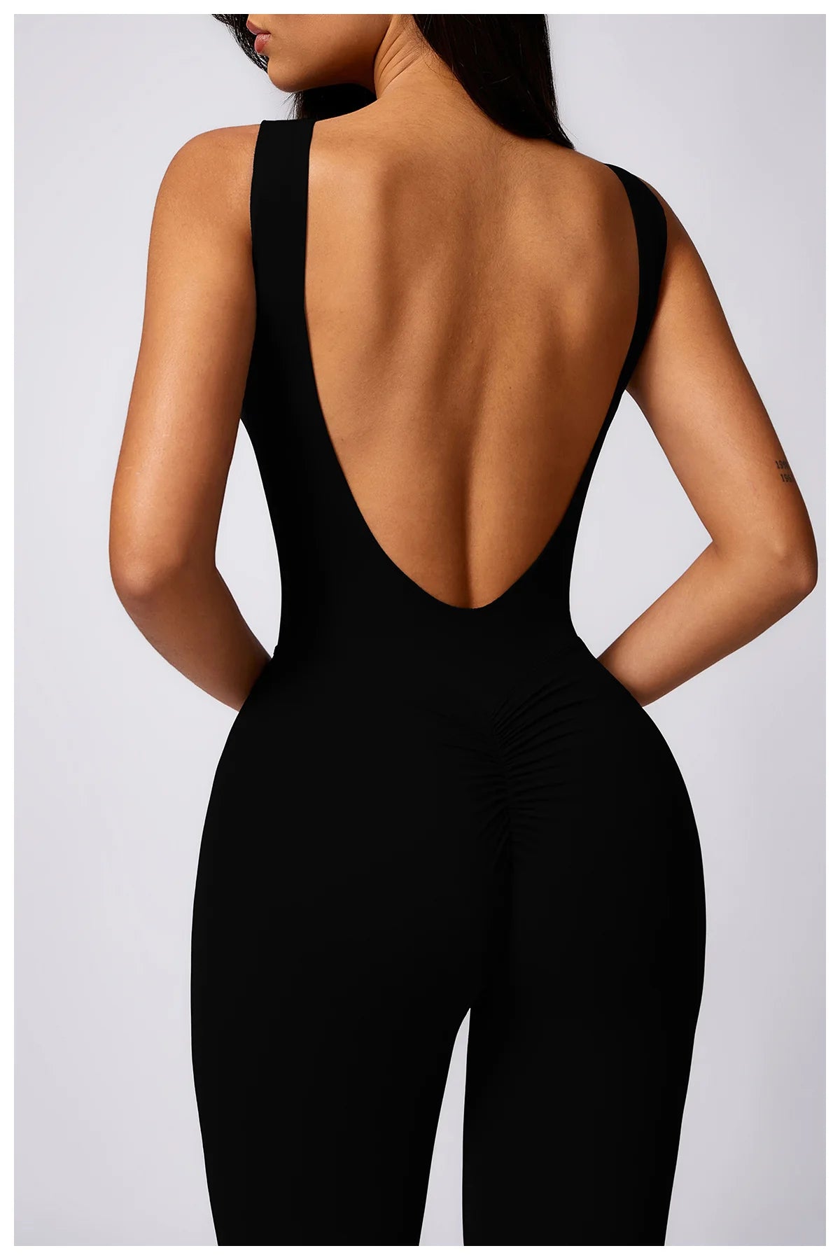 Compression Gym Bodysuit — Nylon & Spandex