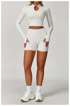 3-Piece Tracksuit Set — Nylon & Spandex