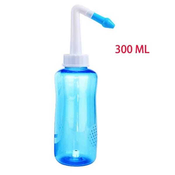 Professional Nasal Irrigator & Nose Wash Bottle — Rhinitis & Allergy Relief