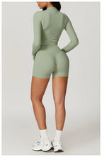 3-Piece Tracksuit Set — Nylon & Spandex