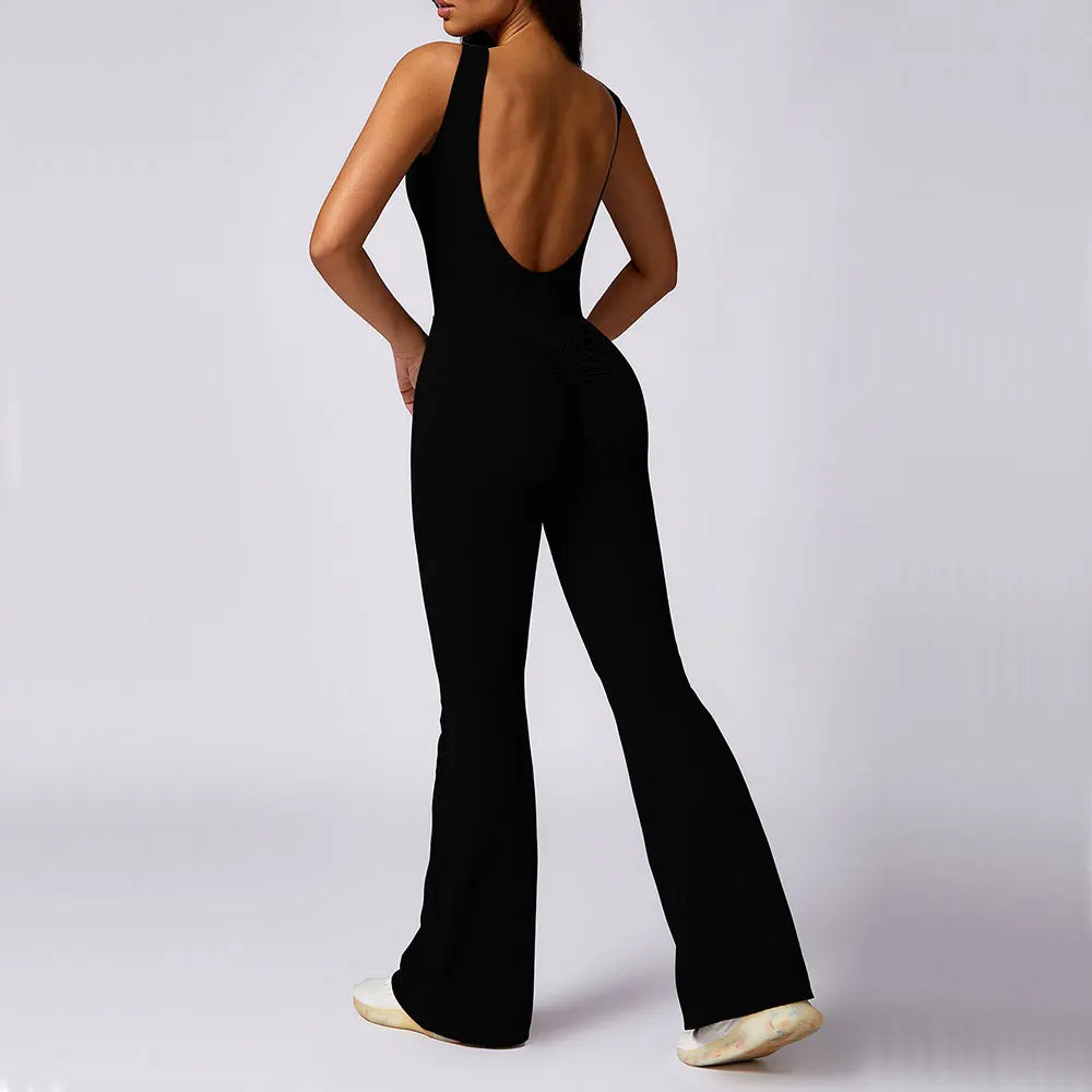 Compression Gym Bodysuit — Nylon & Spandex