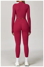 3-Piece Tracksuit Set — Nylon & Spandex