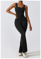 Push-Up Gym Bodysuit — Nylon & Spandex
