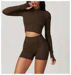 3-Piece Tracksuit Set — Nylon & Spandex