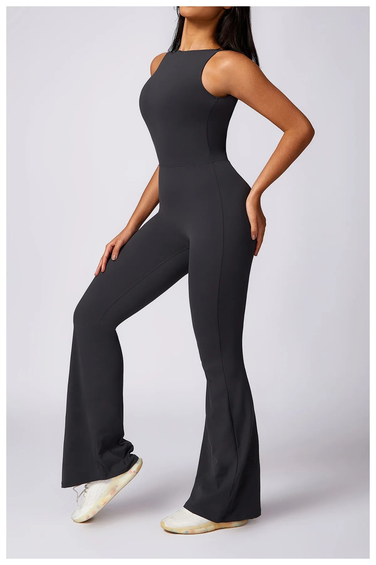 Compression Gym Bodysuit — Nylon & Spandex