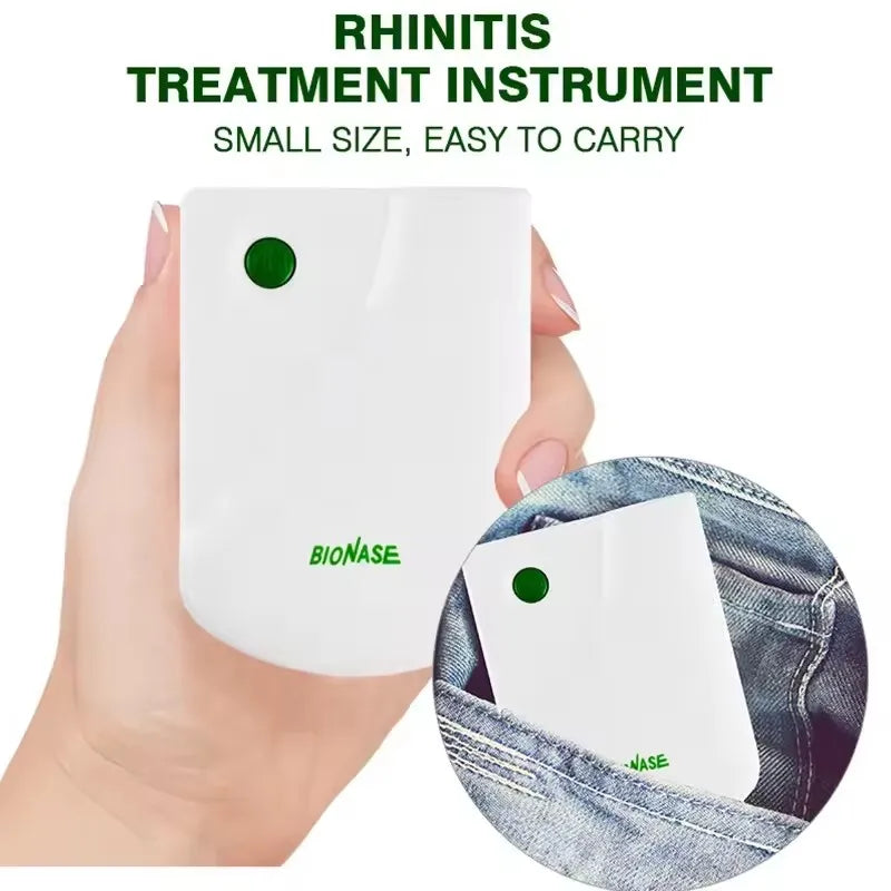 BioNase Laser Therapy Nose Massager — Rhinitis & Hay Fever Relief Device