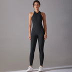 Tummy Control Sports Bodysuit — Nylon