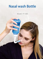 Professional Nasal Irrigator & Nose Wash Bottle — Rhinitis & Allergy Relief