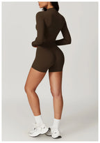 3-Piece Tracksuit Set — Nylon & Spandex