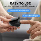 Non-Contact Infrared Thermometer & Finger Blood Oxygen Oximeter — LED Display