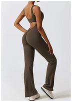Push-Up Gym Bodysuit — Nylon & Spandex