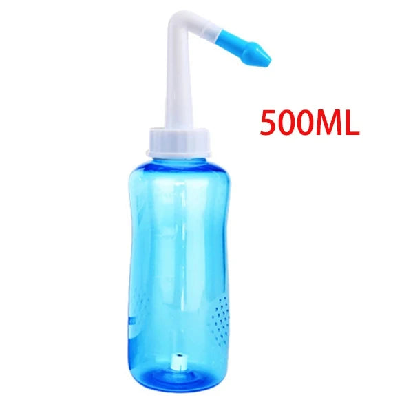 Professional Nasal Irrigator & Nose Wash Bottle — Rhinitis & Allergy Relief