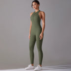 Tummy Control Sports Bodysuit — Nylon