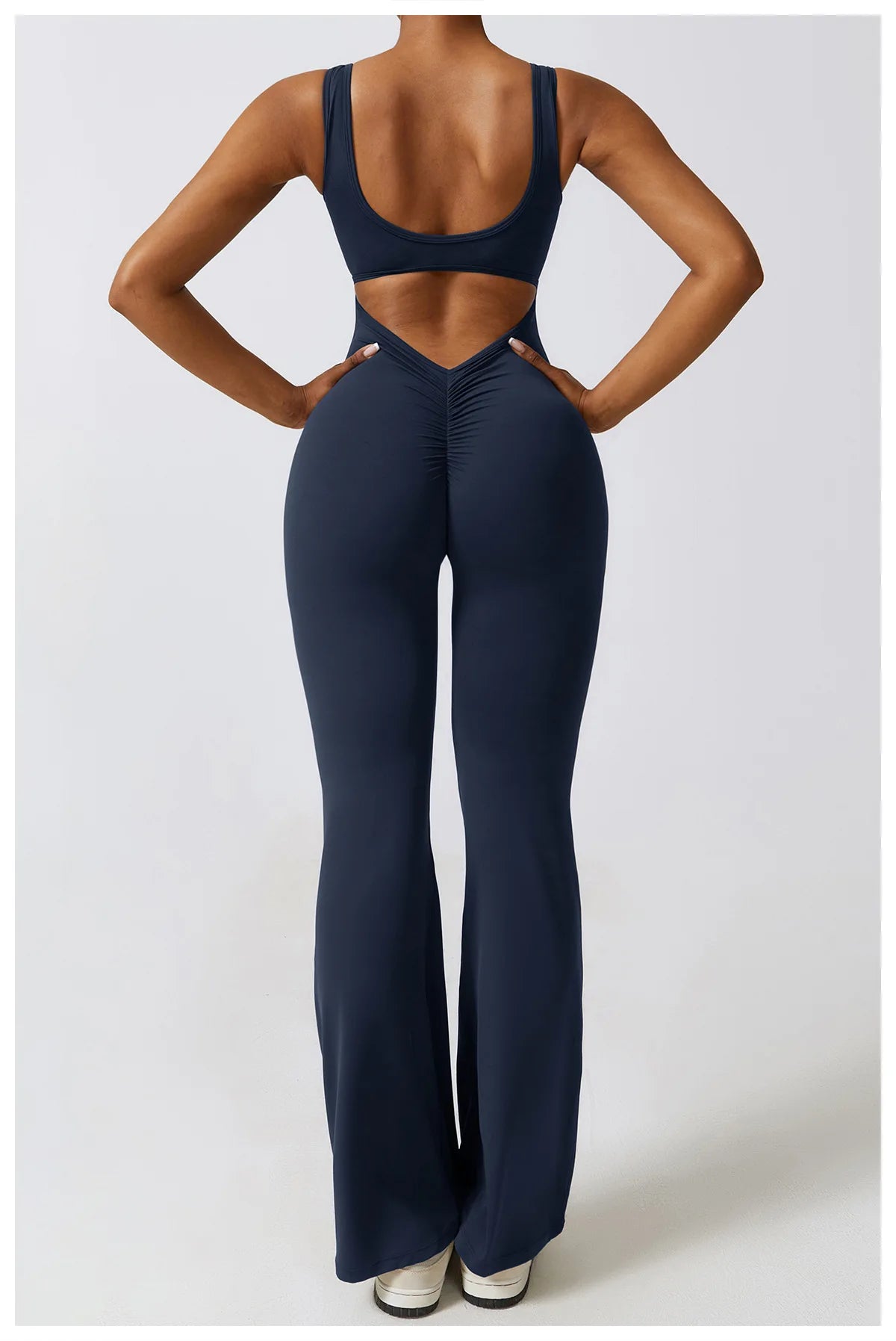 Push-Up Gym Bodysuit — Nylon & Spandex