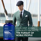 NAD+ Supplements with Resveratrol & Vitamin B3 — Cellular Wellness Boost