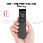Non-Contact Infrared Thermometer & Finger Blood Oxygen Oximeter — LED Display