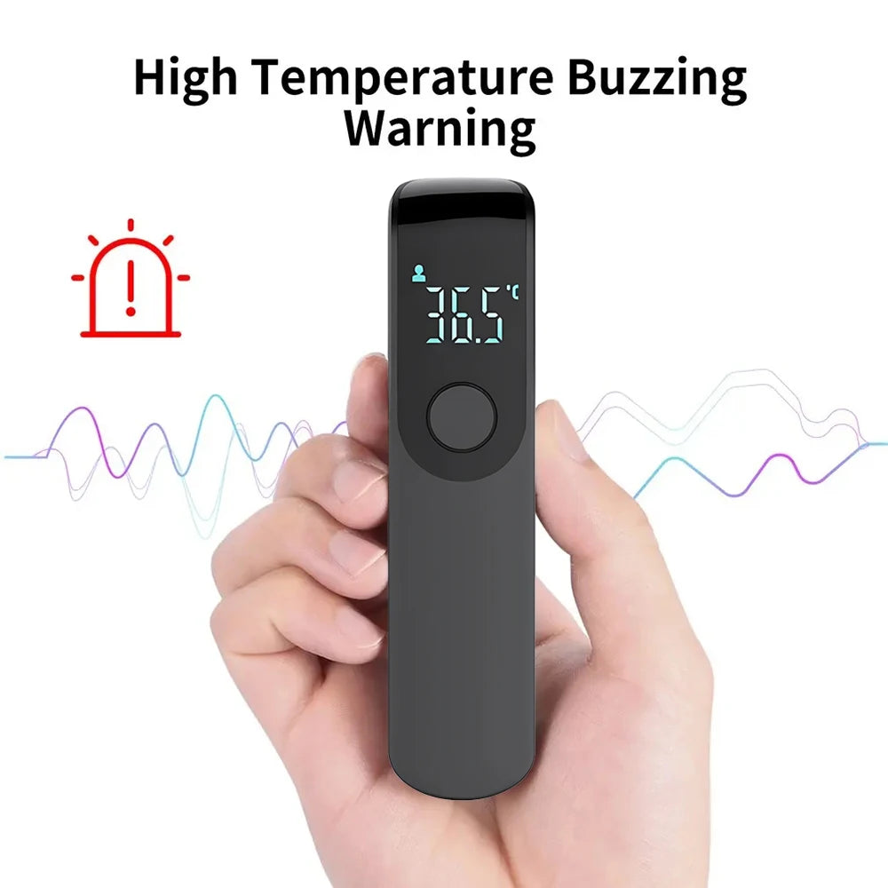 Non-Contact Infrared Thermometer & Finger Blood Oxygen Oximeter — LED Display