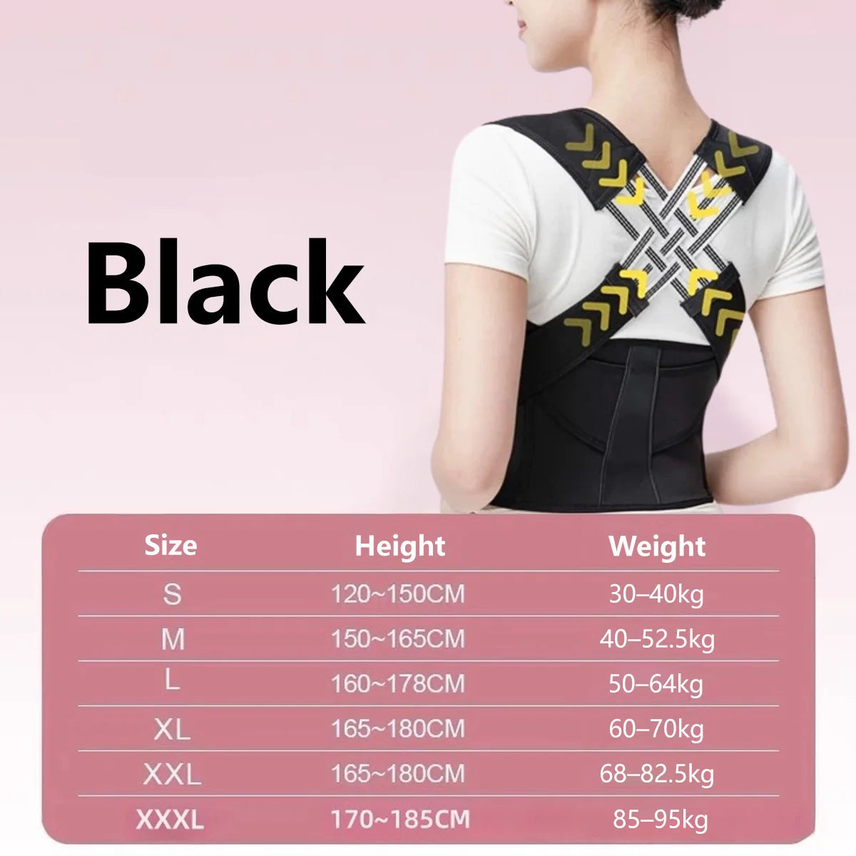 Adjustable Posture Corrector — Back Support Belt & Spine Alignment
