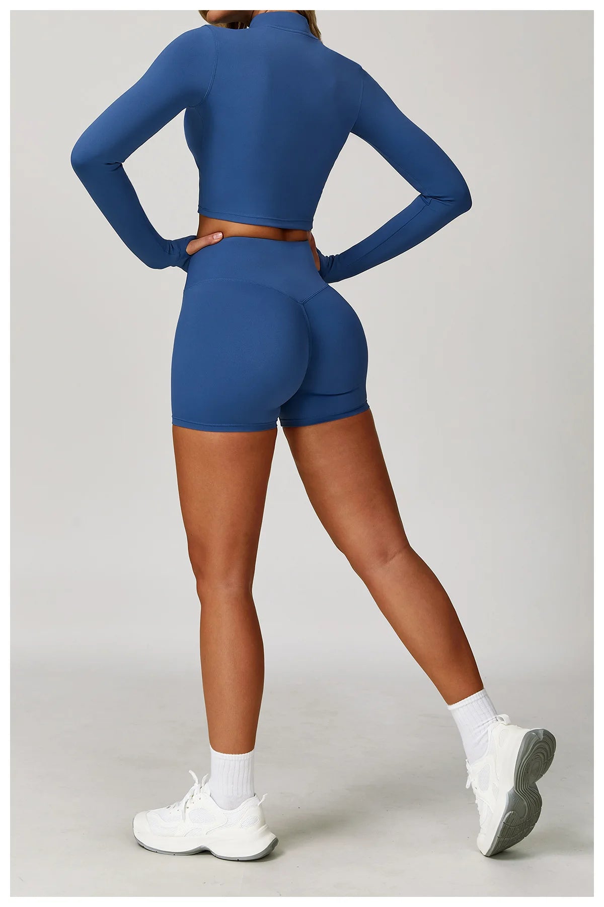 3-Piece Tracksuit Set — Nylon & Spandex