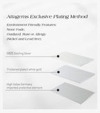 Sterling silver plating infographic with thickness layers and feature callouts