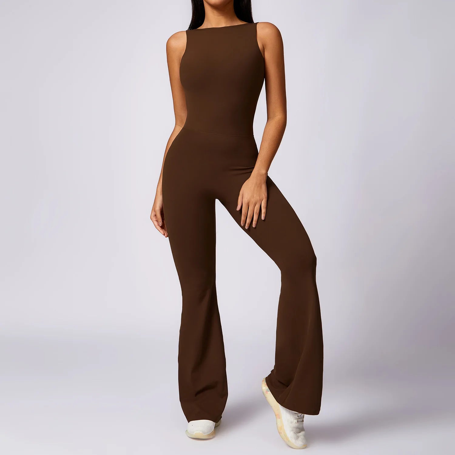 Compression Gym Bodysuit — Nylon & Spandex