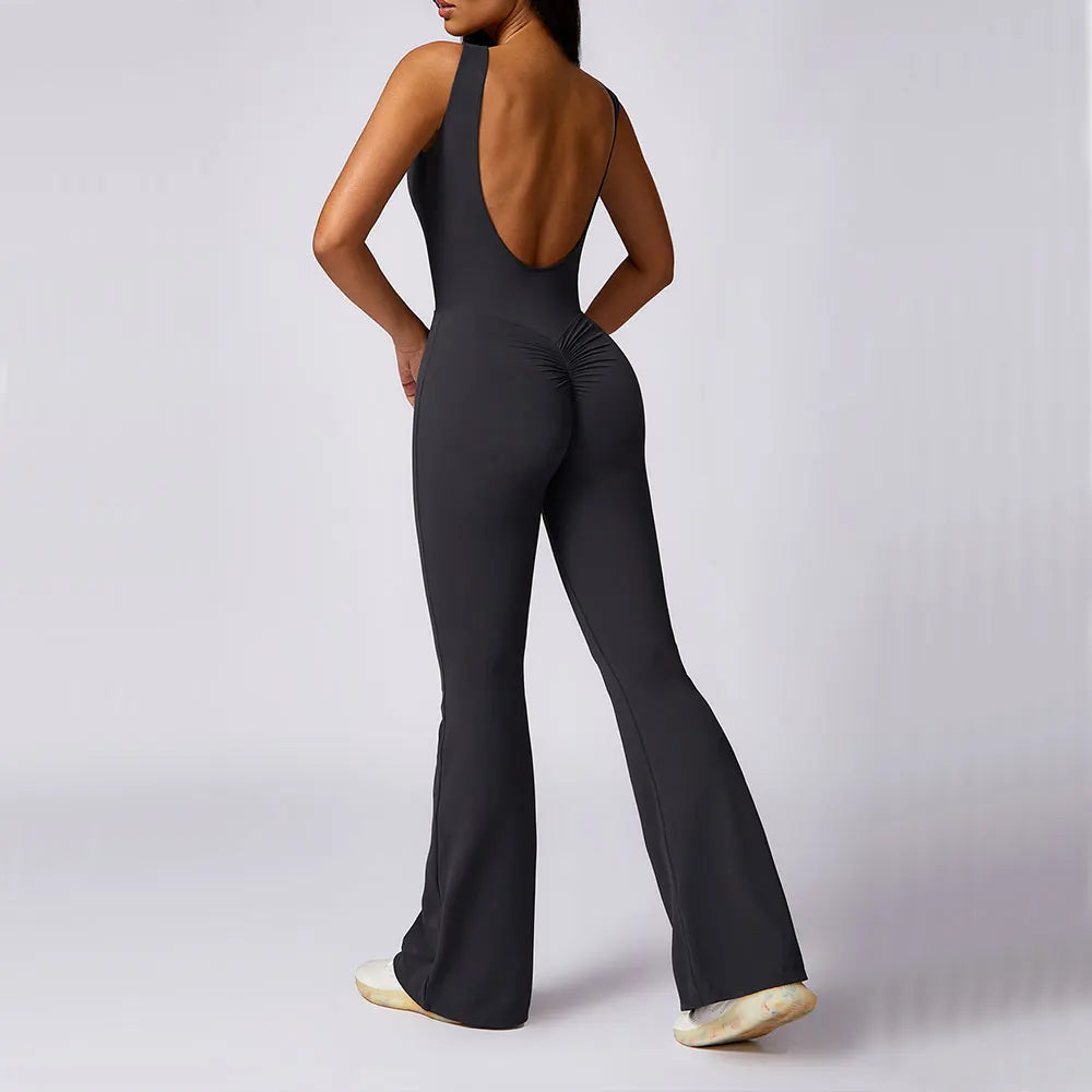 Compression Gym Bodysuit — Nylon & Spandex