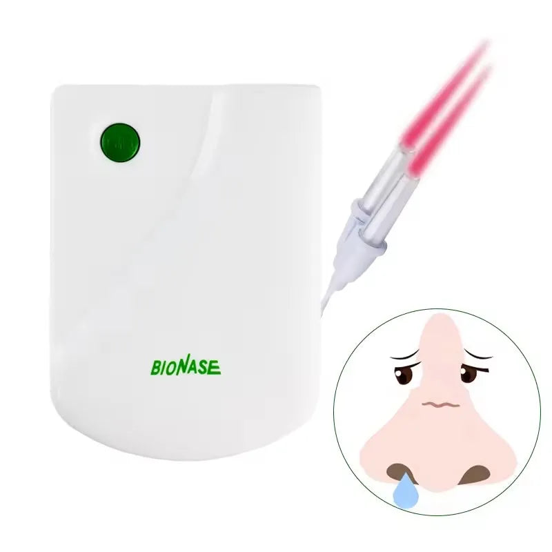 BioNase Laser Therapy Nose Massager — Rhinitis & Hay Fever Relief Device
