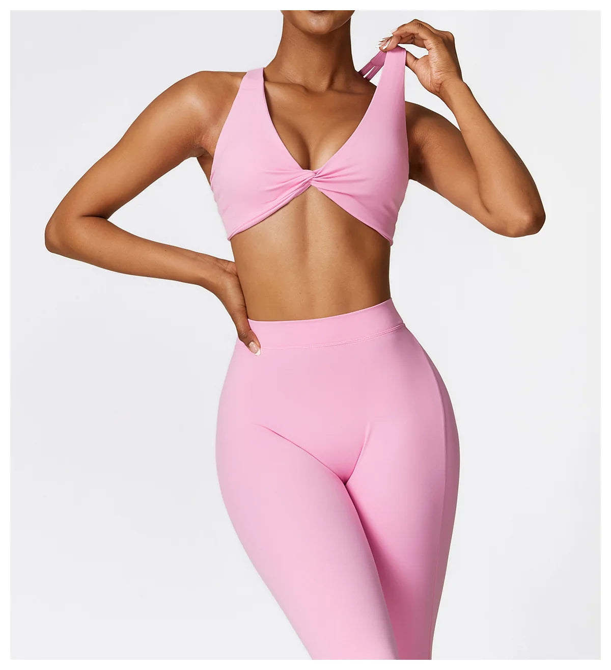 High Waist Flare Leggings — Nylon & Spandex