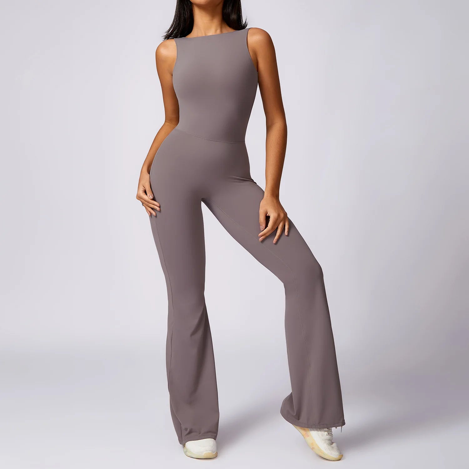 Compression Gym Bodysuit — Nylon & Spandex