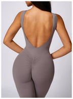 Compression Gym Bodysuit — Nylon & Spandex