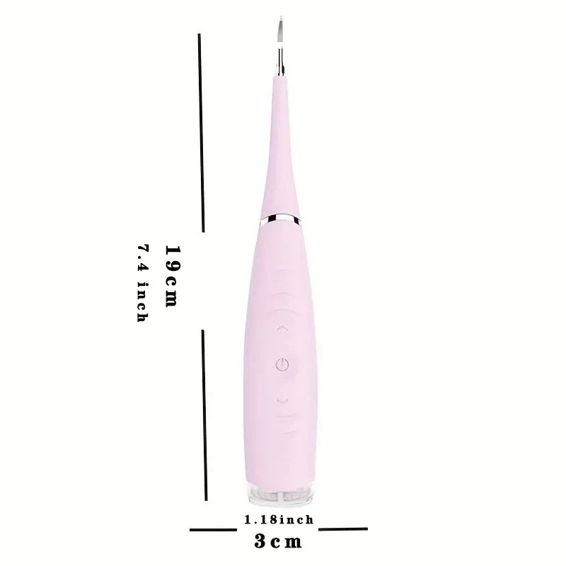 Electric Sonic Teeth Cleaner — Plaque & Tartar Remover for Home Use