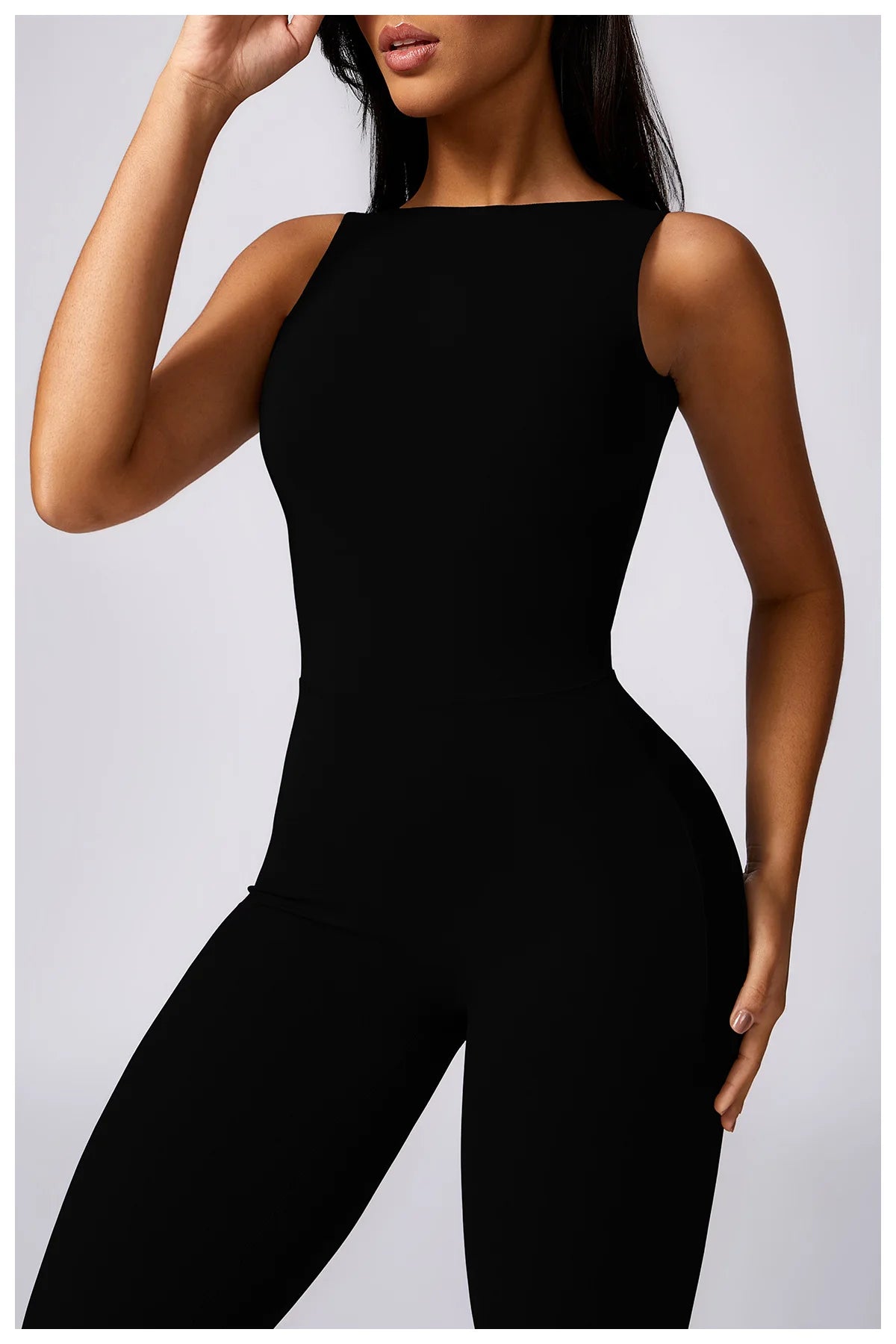 Compression Gym Bodysuit — Nylon & Spandex