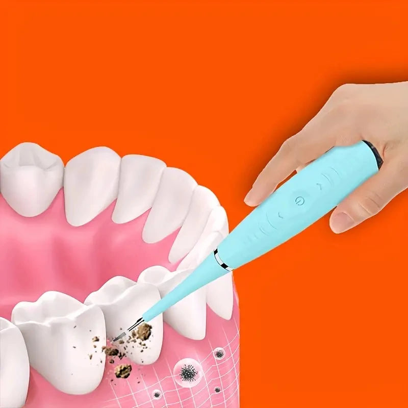 Electric Sonic Teeth Cleaner — Plaque & Tartar Remover for Home Use