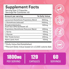 Glutathione Capsules 1200mg — Antioxidant & Wellness Support