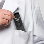 Non-Contact Infrared Thermometer & Finger Blood Oxygen Oximeter — LED Display