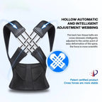Adjustable Posture Corrector — Back Support Belt & Spine Alignment