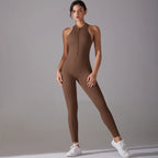 Tummy Control Sports Bodysuit — Nylon