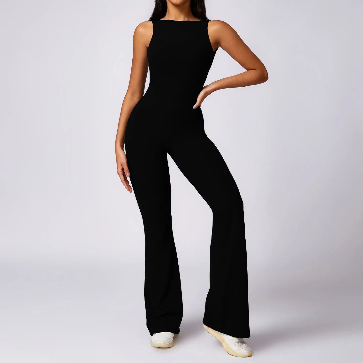 Compression Gym Bodysuit — Nylon & Spandex