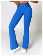 High Waist Flare Leggings — Nylon & Spandex