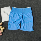 Seamless Yoga Bra & Shorts Set — Polyester