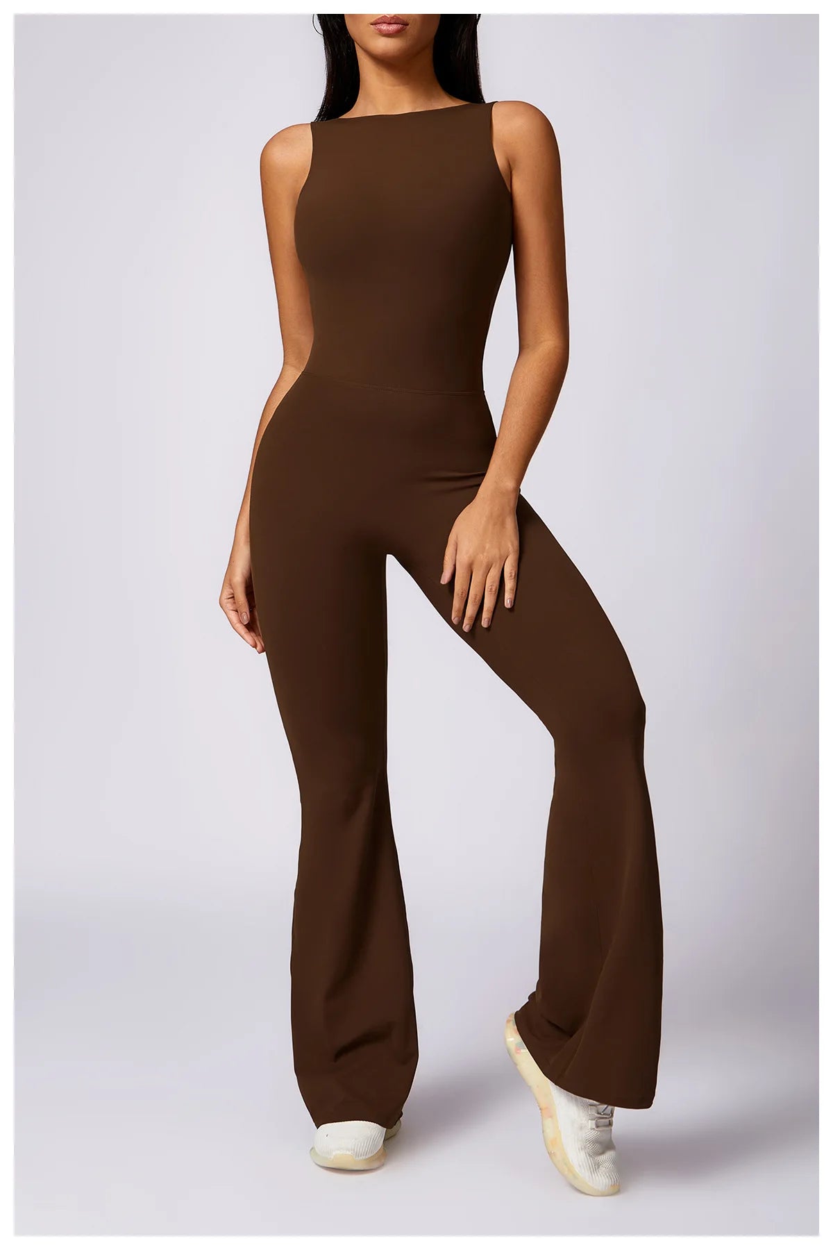 Compression Gym Bodysuit — Nylon & Spandex