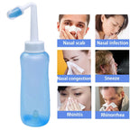 Professional Nasal Irrigator & Nose Wash Bottle — Rhinitis & Allergy Relief