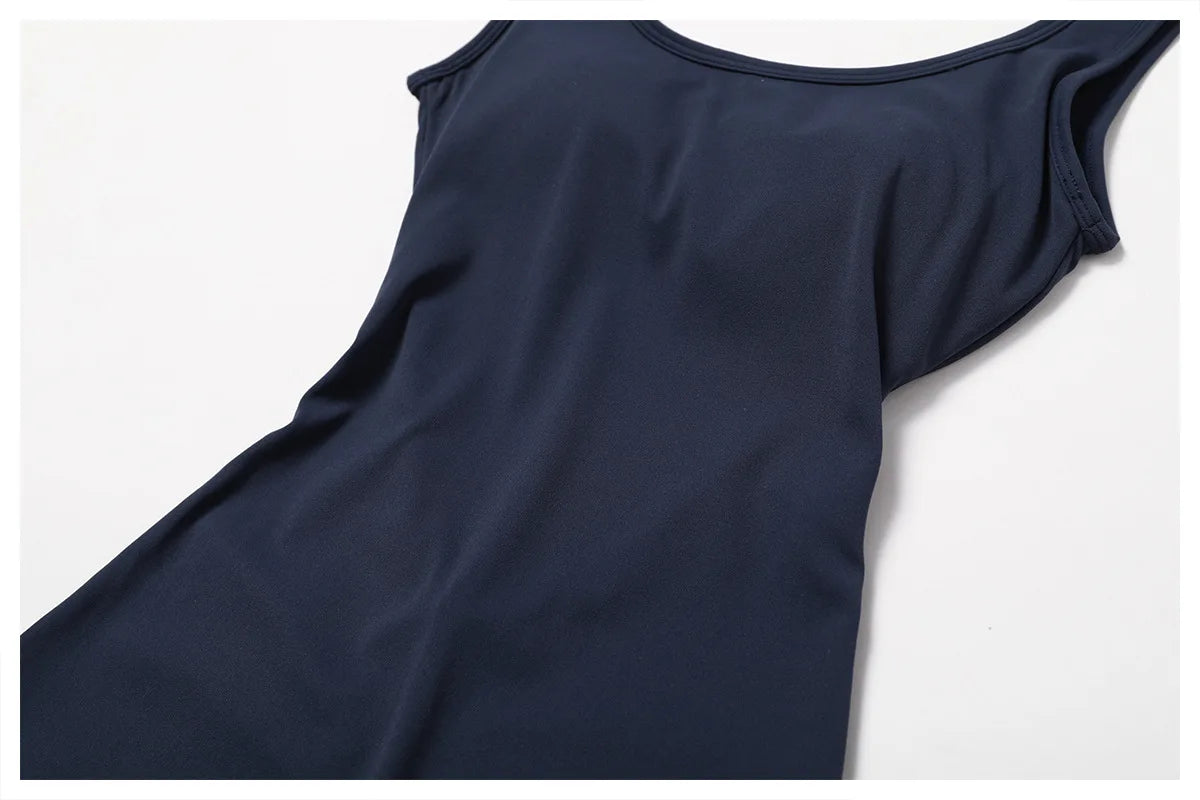 Push-Up Gym Bodysuit — Nylon & Spandex