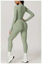 3-Piece Tracksuit Set — Nylon & Spandex