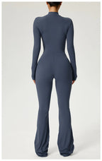 Long Sleeve Fitness Jumpsuit — Polyamide & Elastane