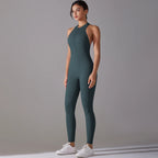 Tummy Control Sports Bodysuit — Nylon