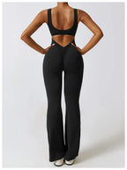 Push-Up Gym Bodysuit — Nylon & Spandex